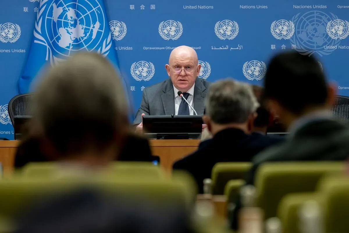 Небензя обещал не дать Совбезу ООН спустить на тормозах тему подрыва 