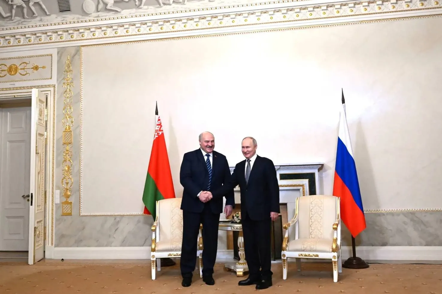 Путин: Лукашенко поддержал идею железнодорожной магистрали от Москвы до Минска