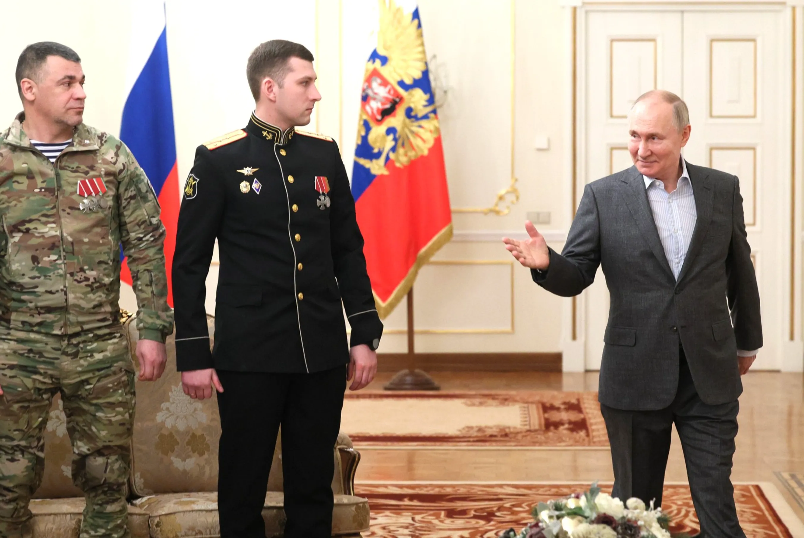 Путин похвалил наших бойцов, которые "здорово воюют" на Северском направлении