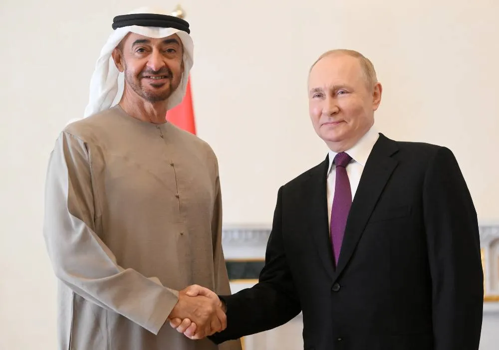Глава ОАЭ поздравил Путина с безоговорочной победой на выборах и пожелал успехов