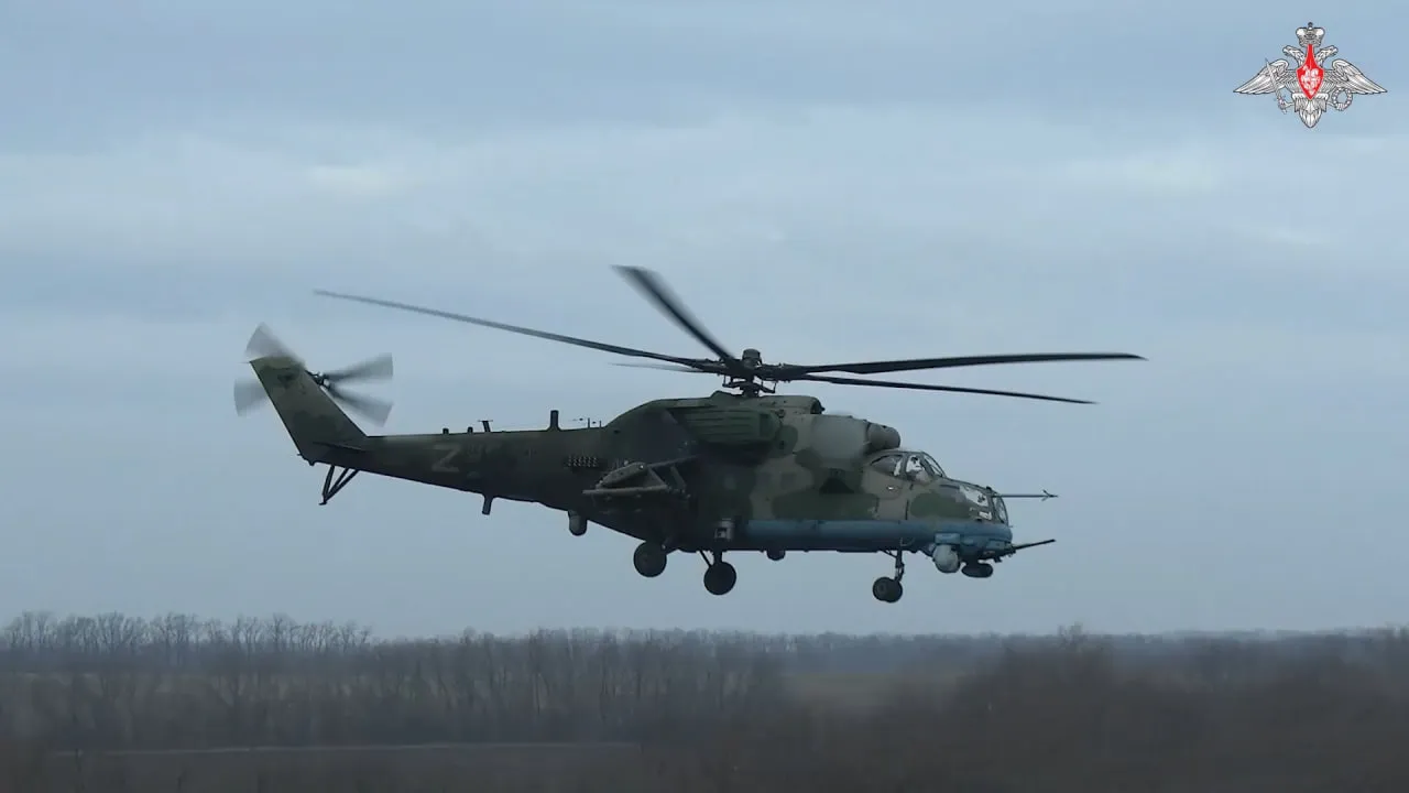 Вертолёты ВКС РФ поразили опорник ВСУ под Купянском