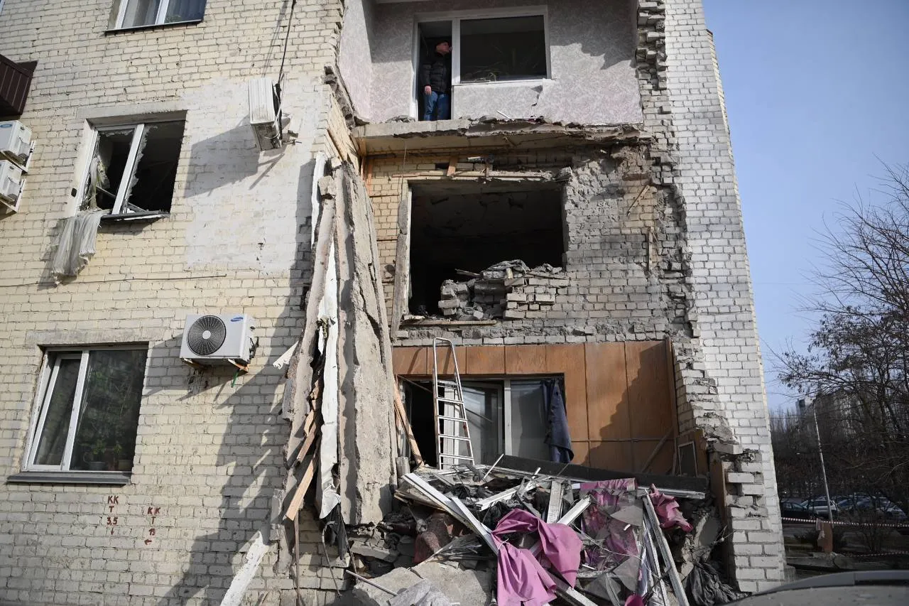 В результате атаки Белгорода один человек погиб, пятеро пострадали