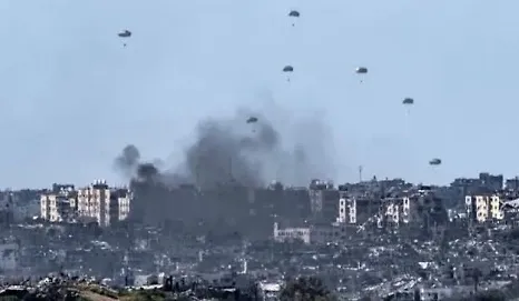 США отрицают причастность к гибели людей в секторе Газа из-за сброса гумпомощи