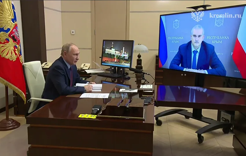 Аксёнов доложил Путину о задержании всех диверсантов, выявленных с 2014 года