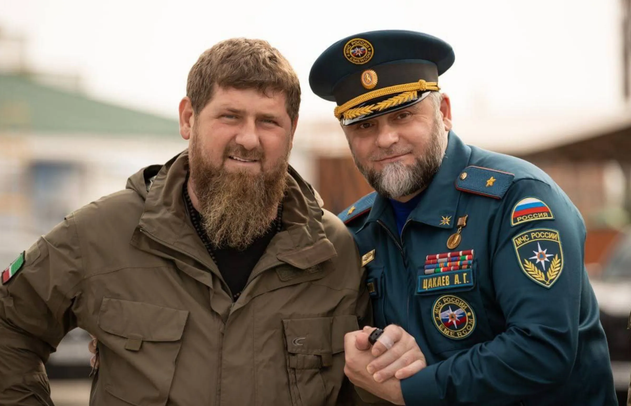 Кадыров отреагировал на инцидент с главой МЧС Чечни в Дагестане 