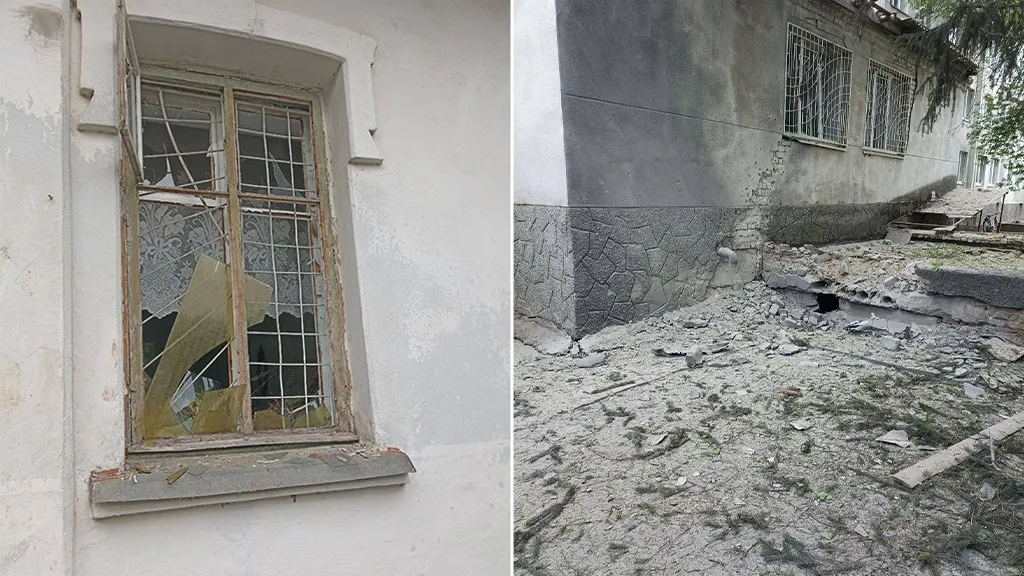 Украинские войска ударили по поликлинике в Каховке Херсонской области