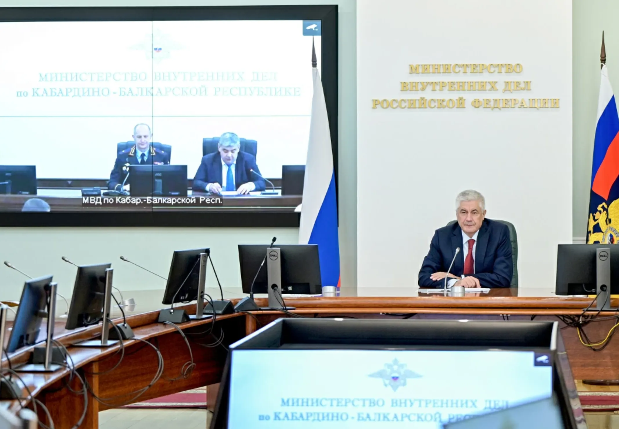 Колокольцев представил новых руководителей трёх территориальных органов МВД