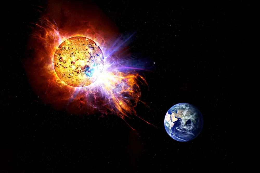 Астроном Стронг предупредил, что с 11 по 12 мая Землю накроет "солнечное цунами"