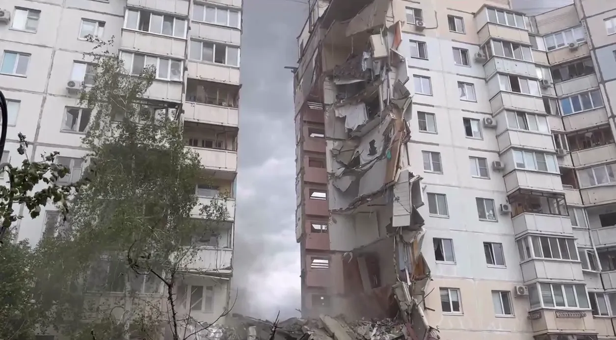 Гладков: В результате обстрела Белгорода повреждено 62 квартиры трёх домов