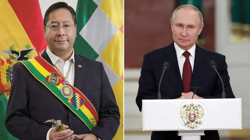 В Кремле сообщили о телефонном разговоре Путина с президентом Боливии