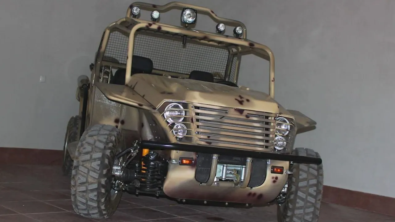"Сверхнадёжный автомобиль": Крымчанин собирает чудо-багги для военных в собственном гараже