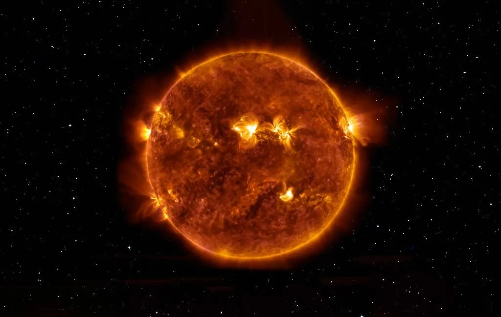 Семнадцатая за месяц мощнейшая вспышка произошла на Солнце