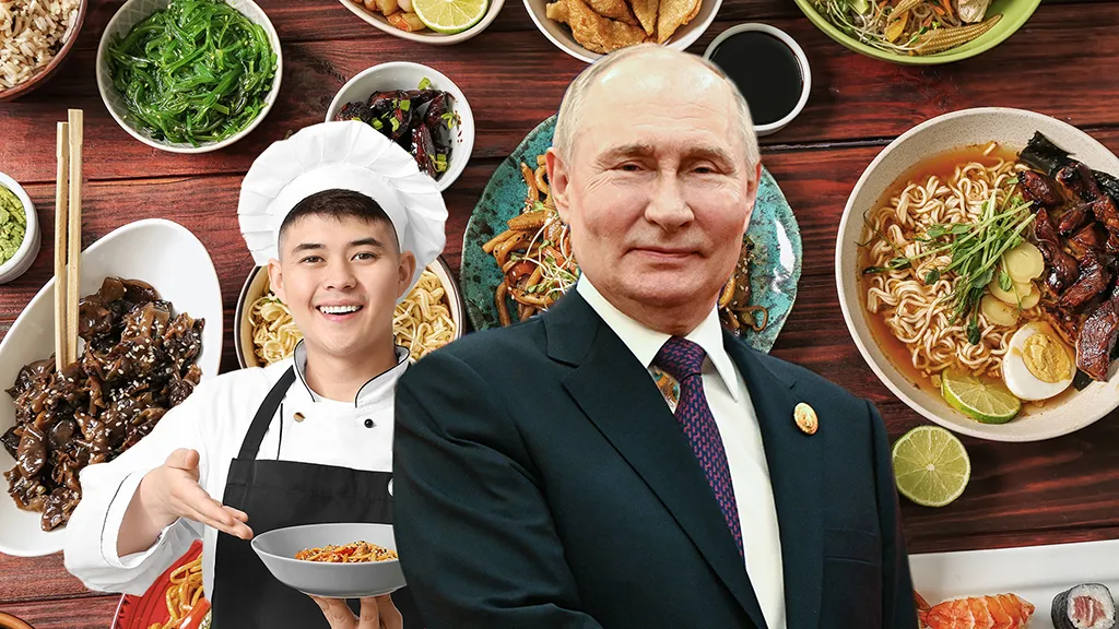 Чумизу, тюрбо и пампердю: Чем ещё кормили Владимира Путина в разных странах