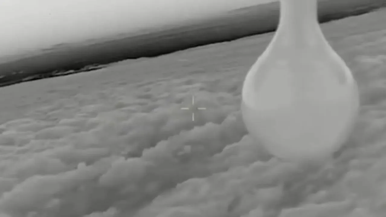 Появилось видео с дрона, который летает над местом крушения вертолёта с президентом Ирана