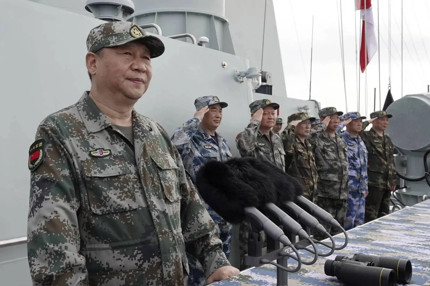 Китайская армия развернула военные учения рядом с Тайванем