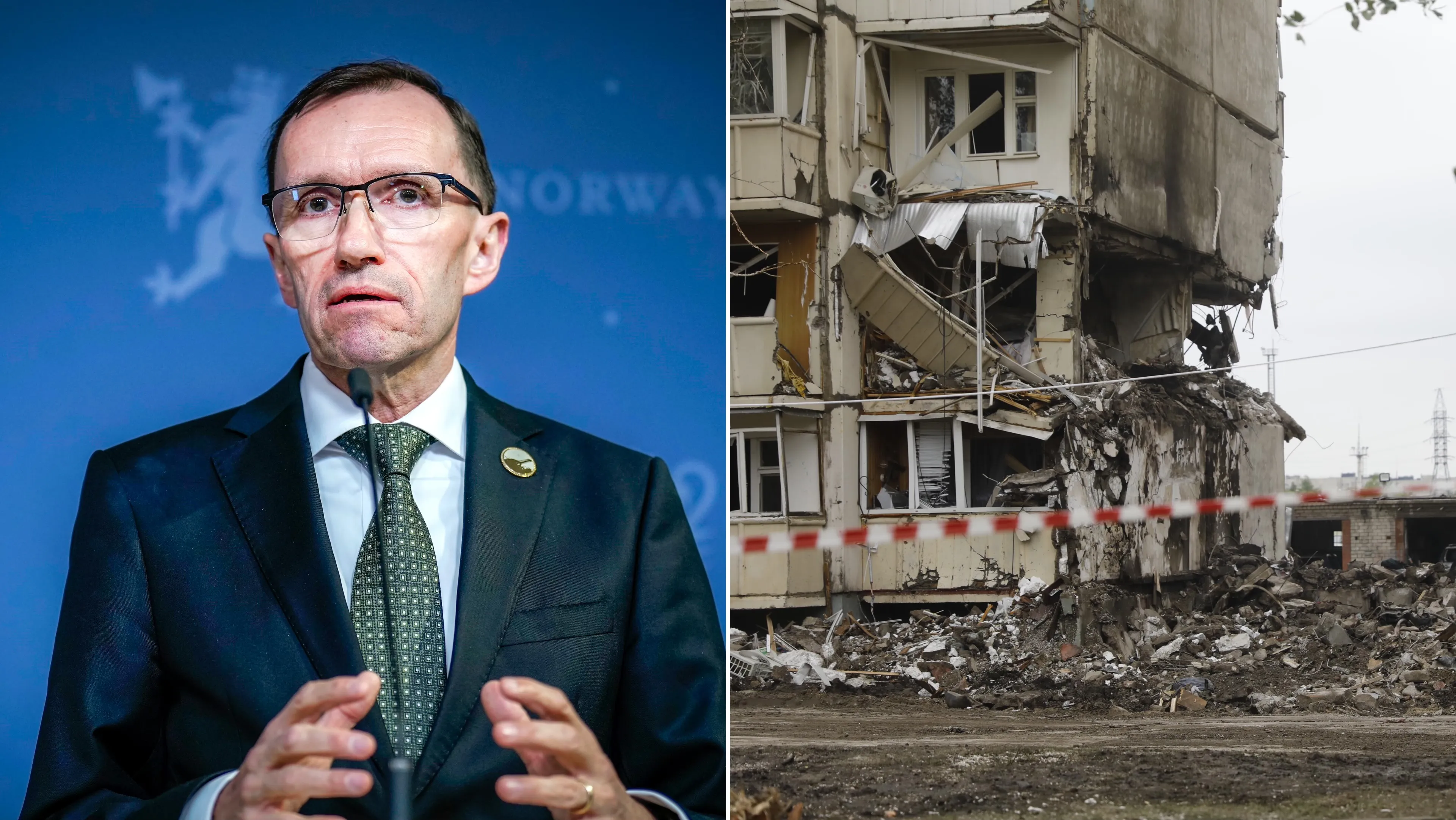 Глава МИД Норвегии назвал возможными удары Украины по территории России