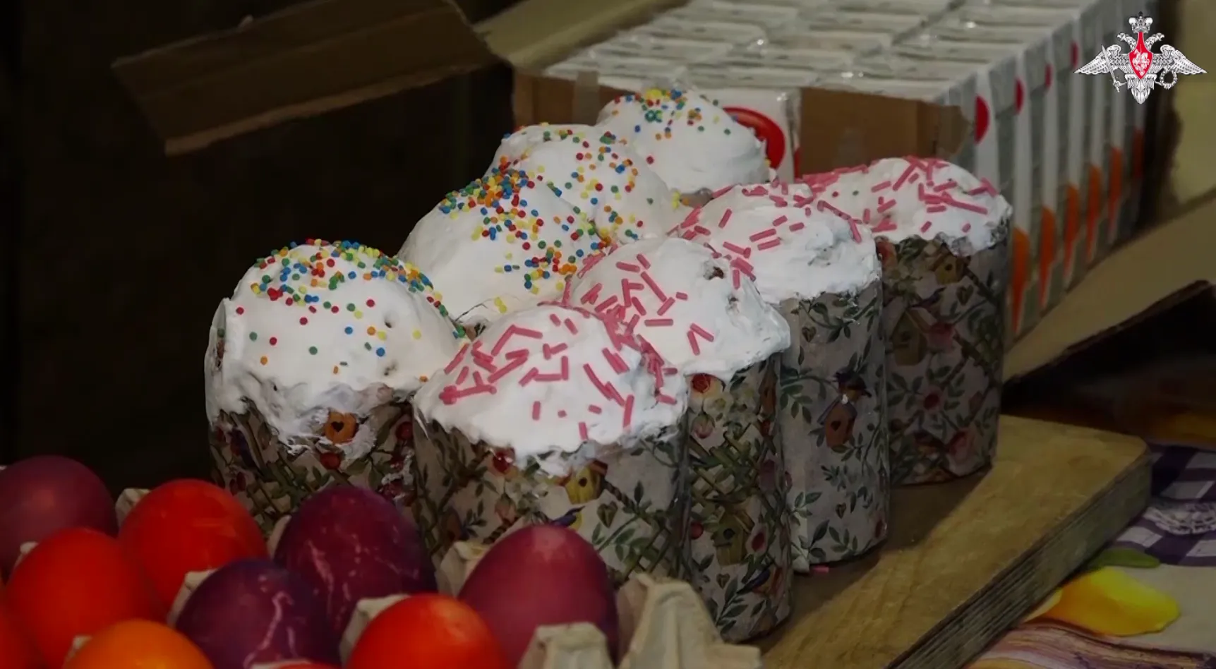 Военные пекари испекли куличи для бойцов СВО в Запорожской и Херсонской областях