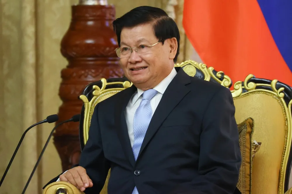 Президент Лаоса Тхонглун Сисулит прибыл с визитом в Москву