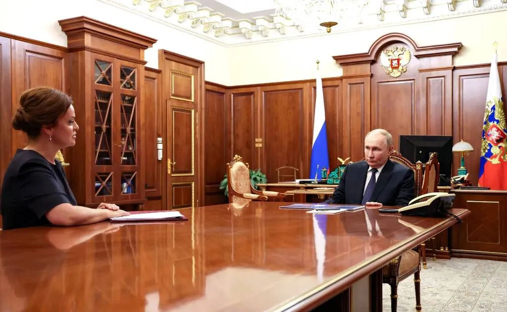 Путин встретился с главой фонда 