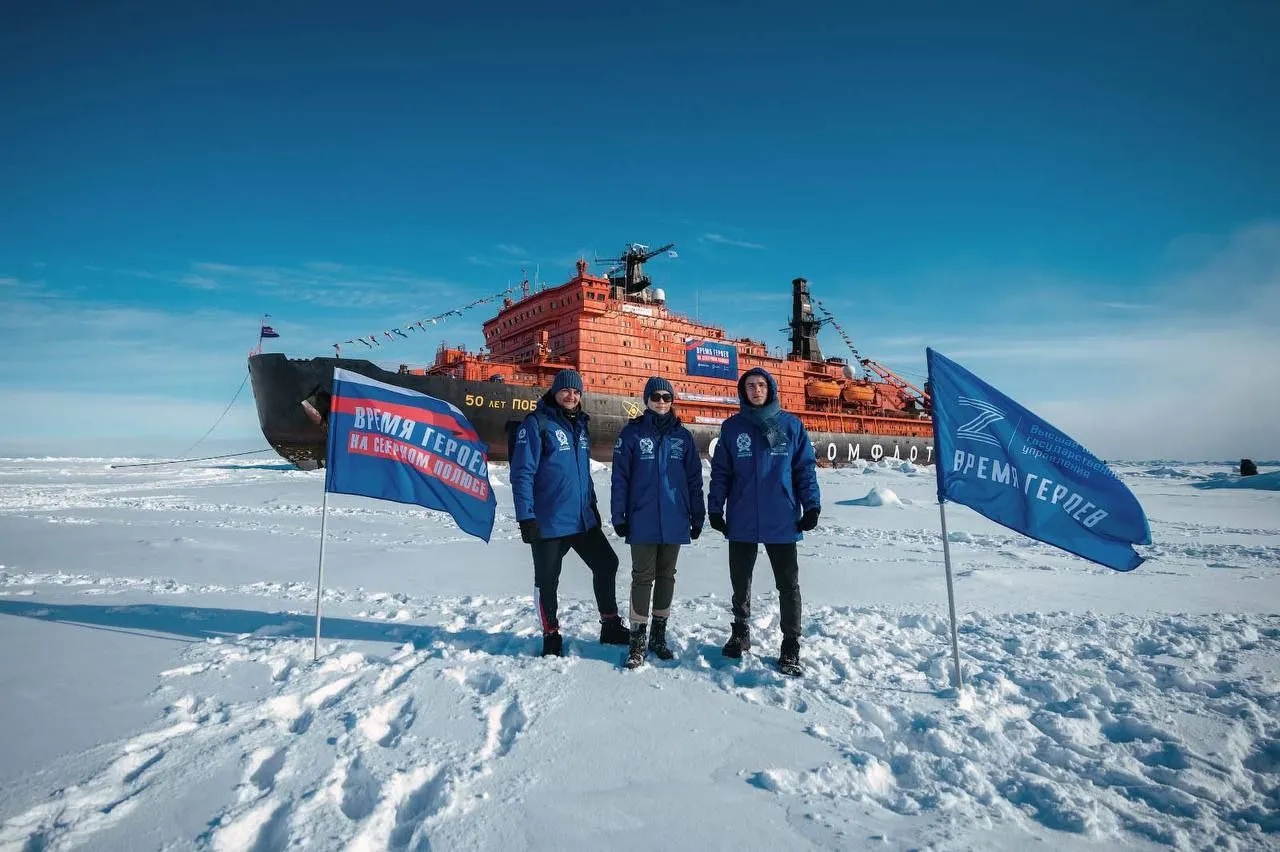"Свой среди своих": Участник "Времени героев" поделился впечатлениями от поездки на Северный полюс