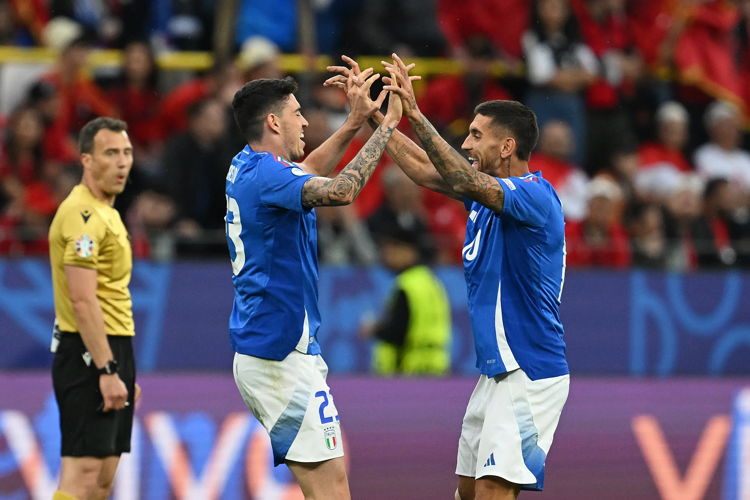 Сборная Италии начала защиту титула чемпиона Европы с победы над Албанией
