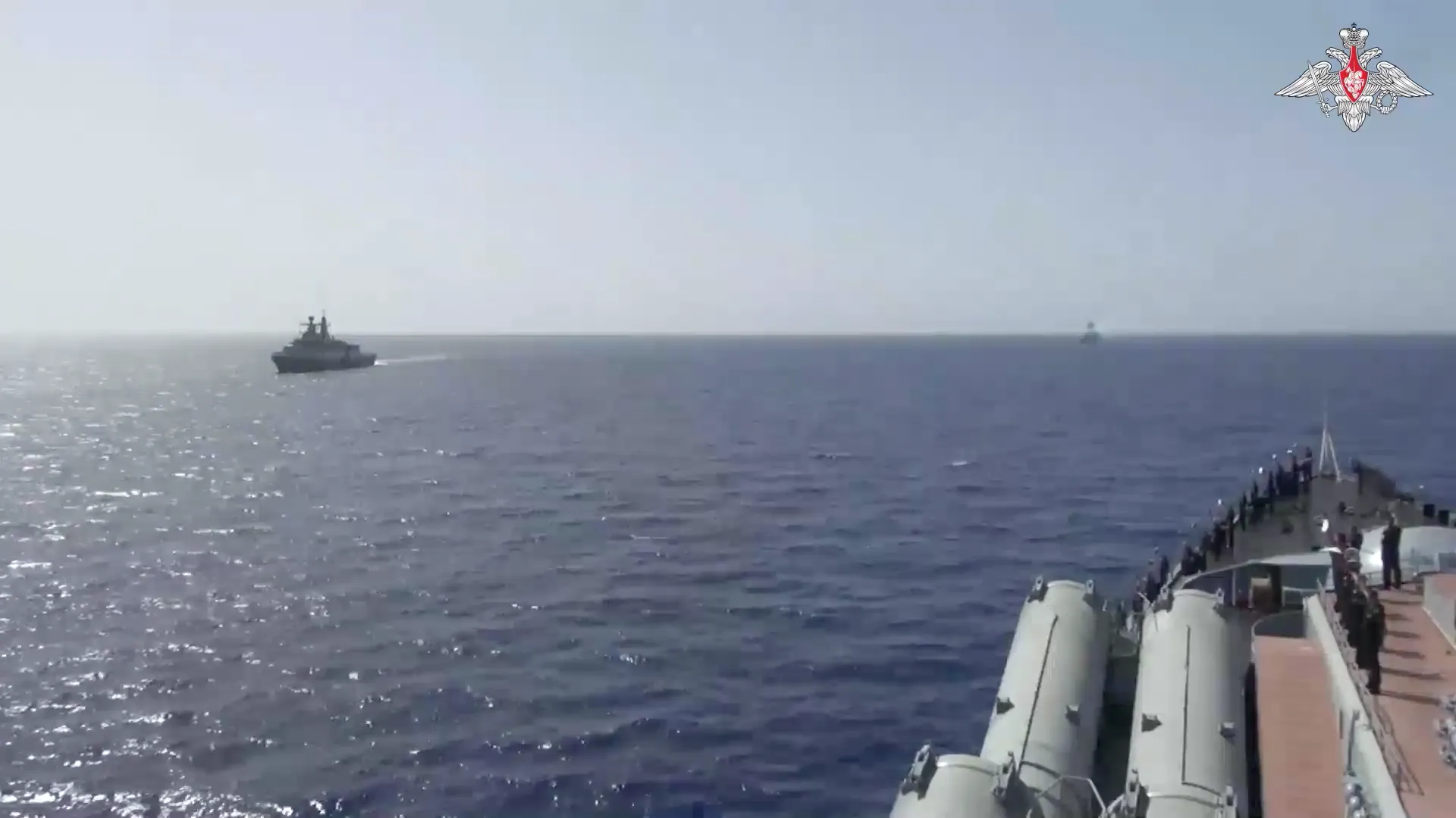 В Средиземном море прошли учения Тихоокеанского флота РФ и ВМС Египта