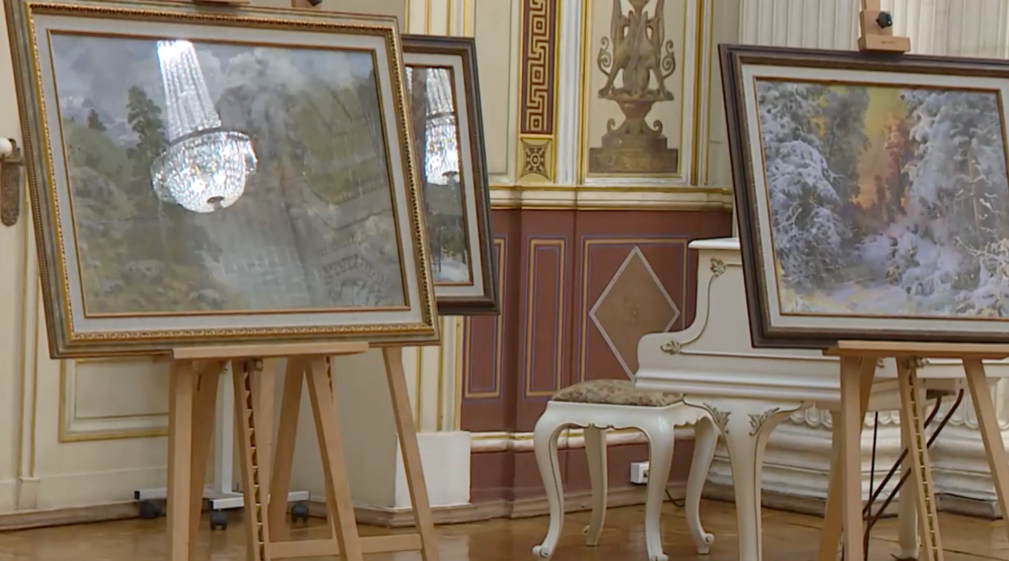 В Петербурге в Мариинском дворце открылась выставка 