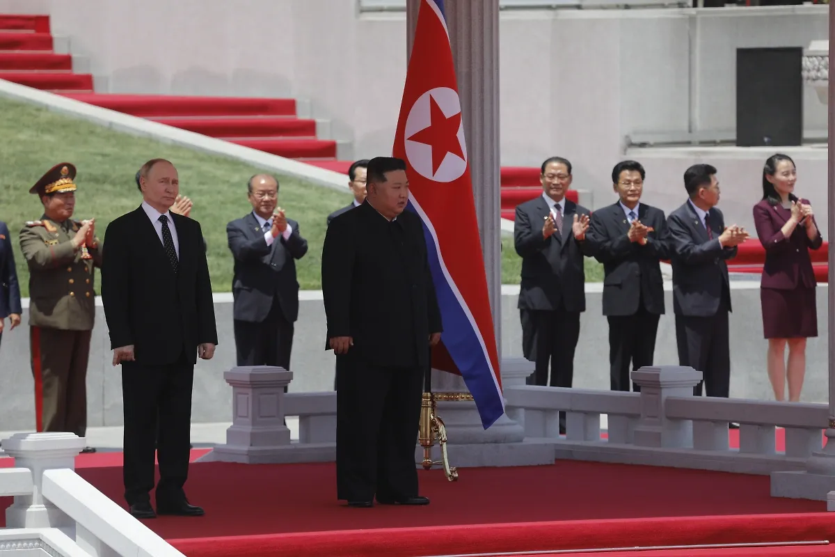Путин выразил благодарность Ким Чен Ыну и Нгуен Фу Чонгу за тёплый приём