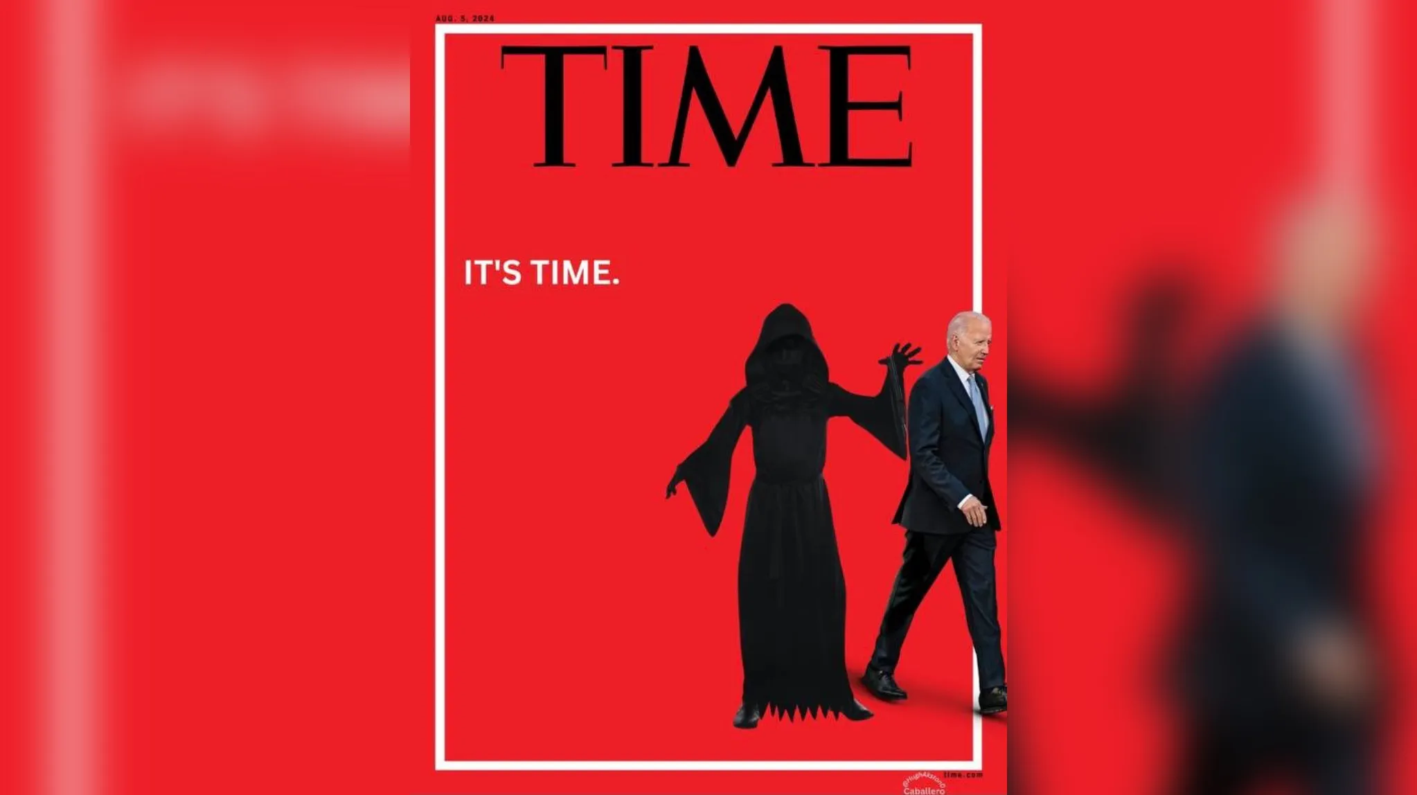 В Сети наклепали уморительные мемы с Байденом после выхода "опасной" обложки Time
