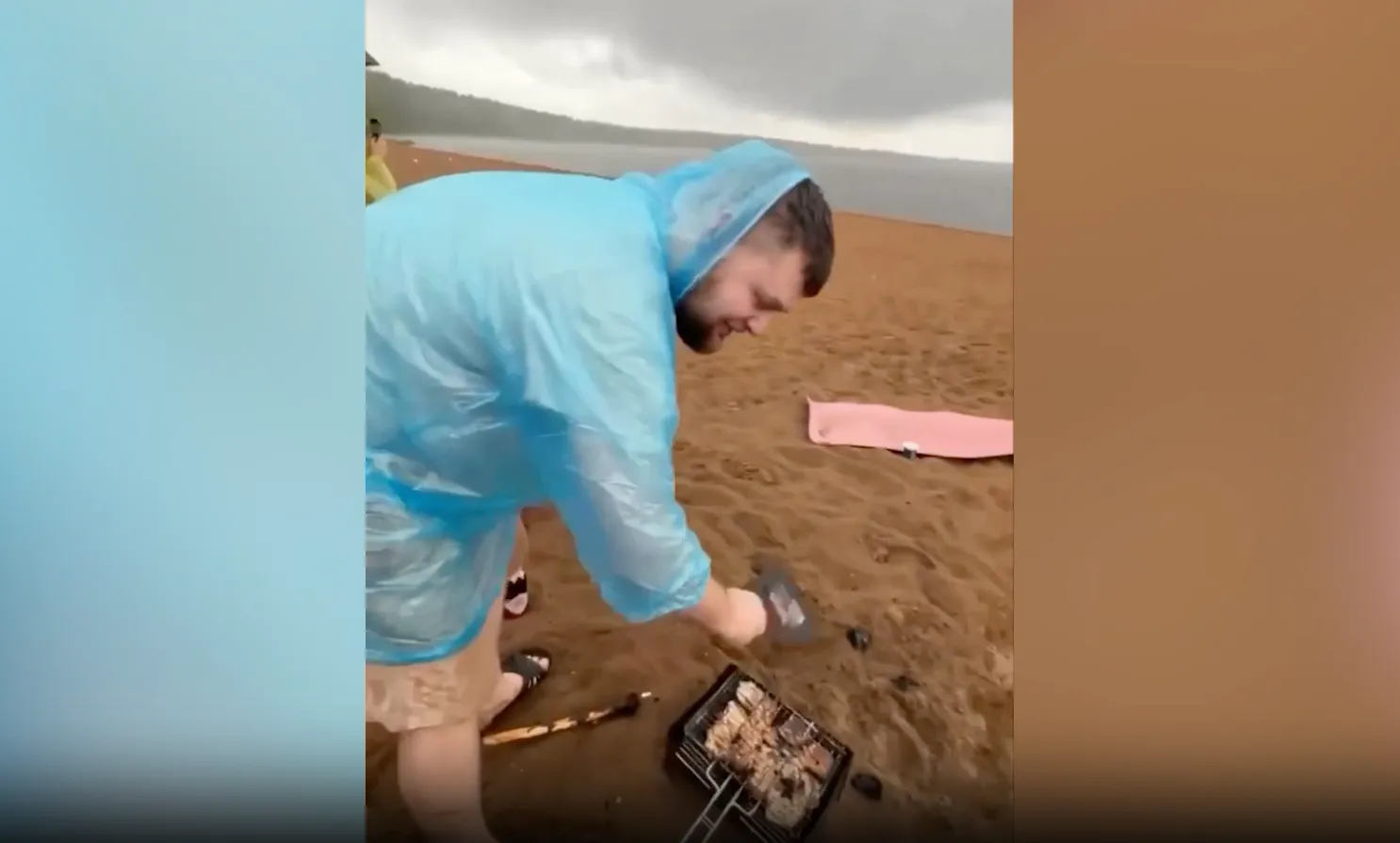 "Лёх, скоро мясо будет?": Эпичное видео пикника на фоне смертельного торнадо разошлось по Сети