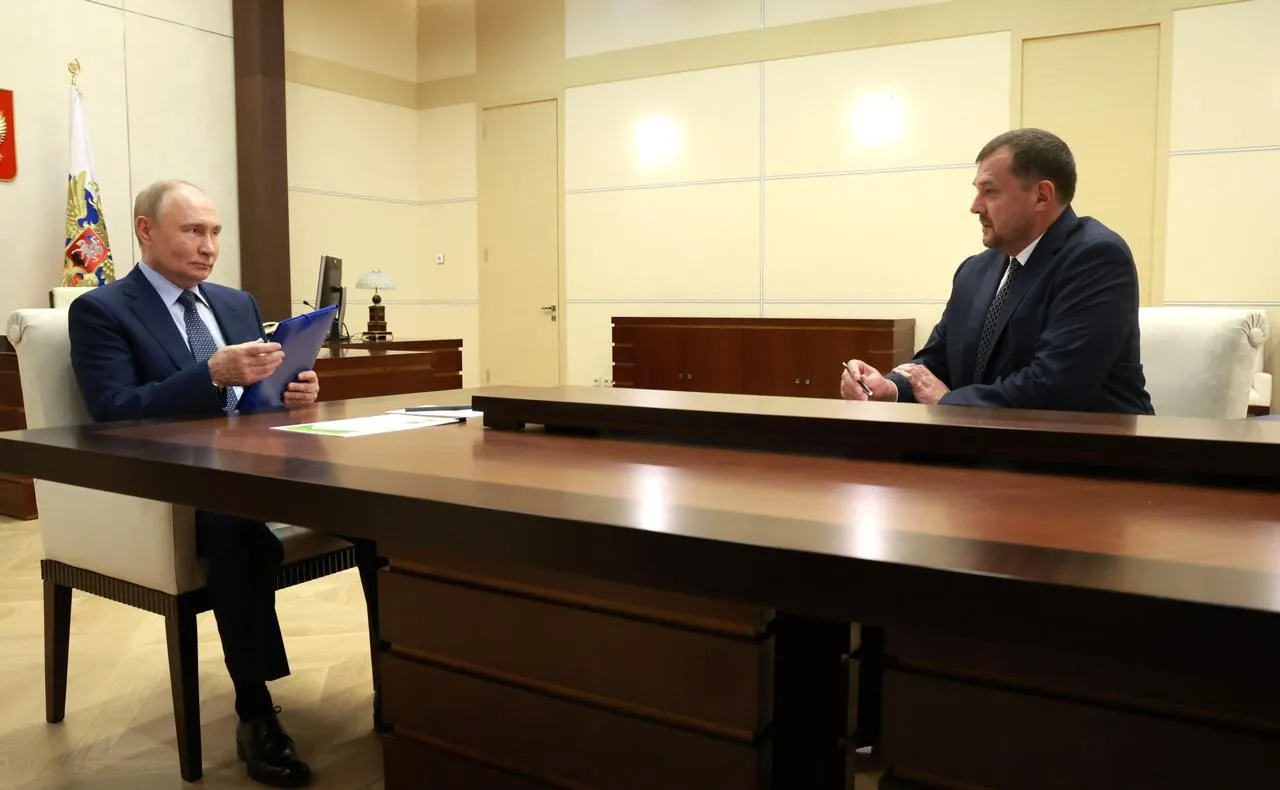 Путин встретился с губернатором Запорожской области Балицким