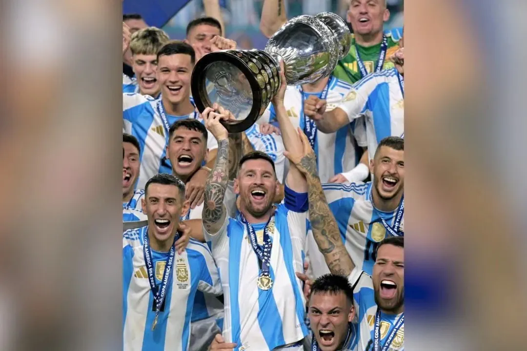 Сборная Аргентины в 16-й раз стала победителем Кубка Америки по футболу