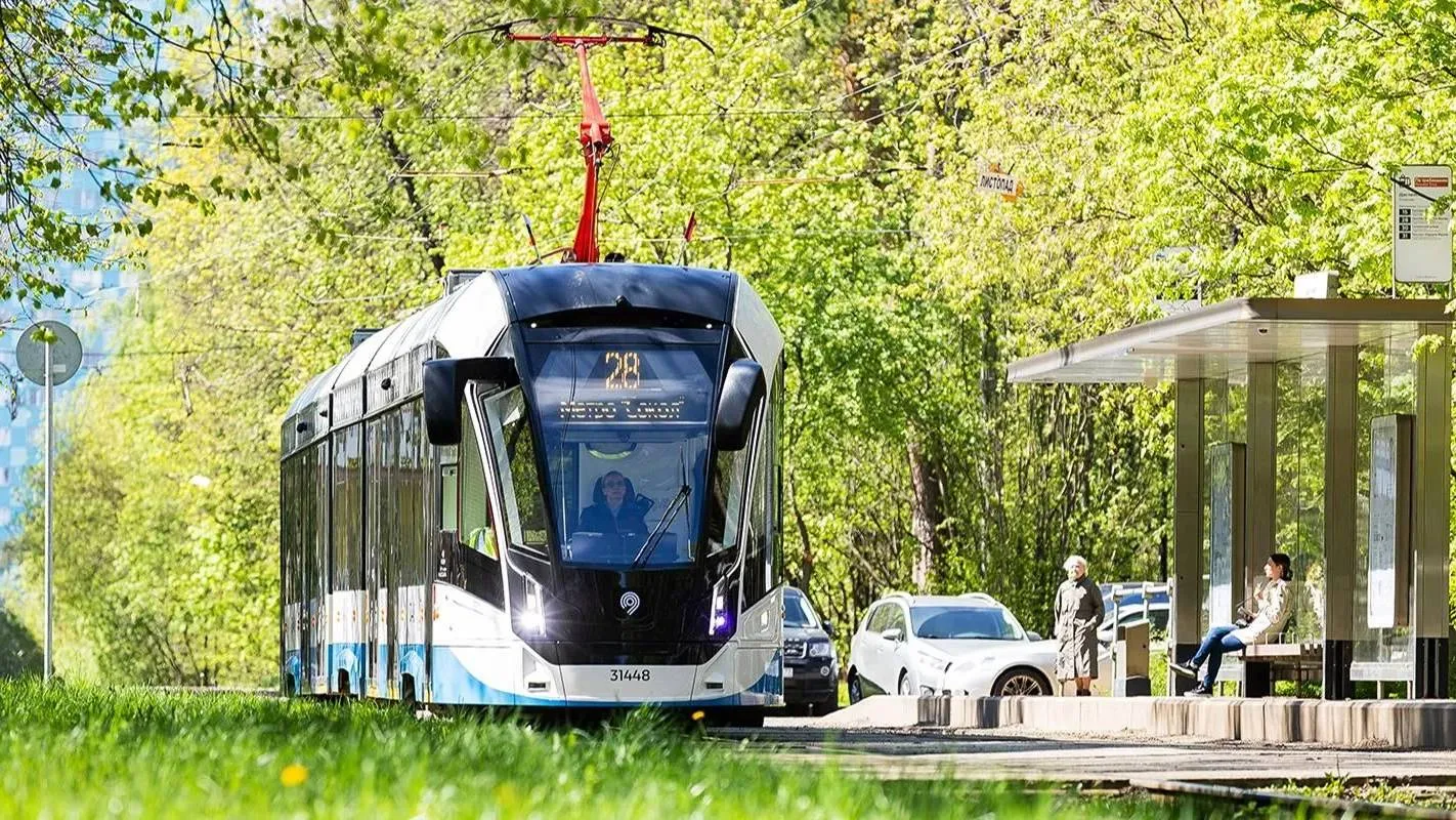 Пассажиропоток в московских трамваях составляет около 700 тысяч человек в день