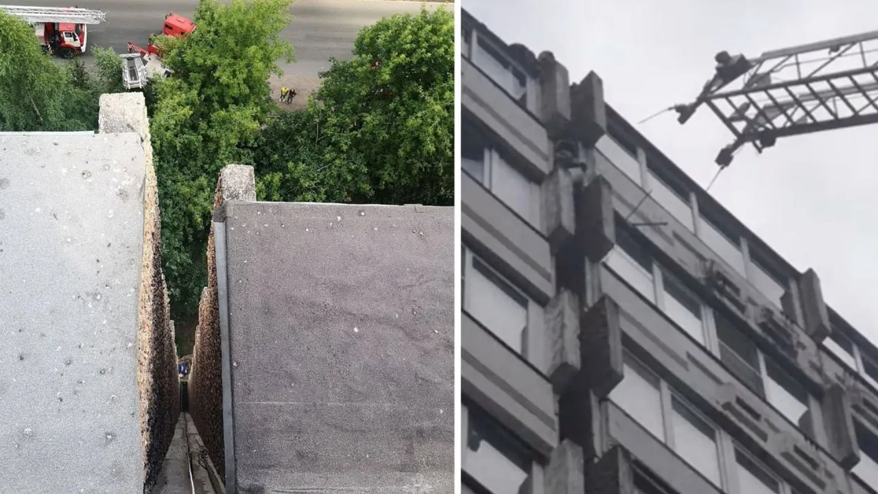 Застряла между стенами: В Кирове спасли маленькую девочку, сорвавшуюся с десятого этажа