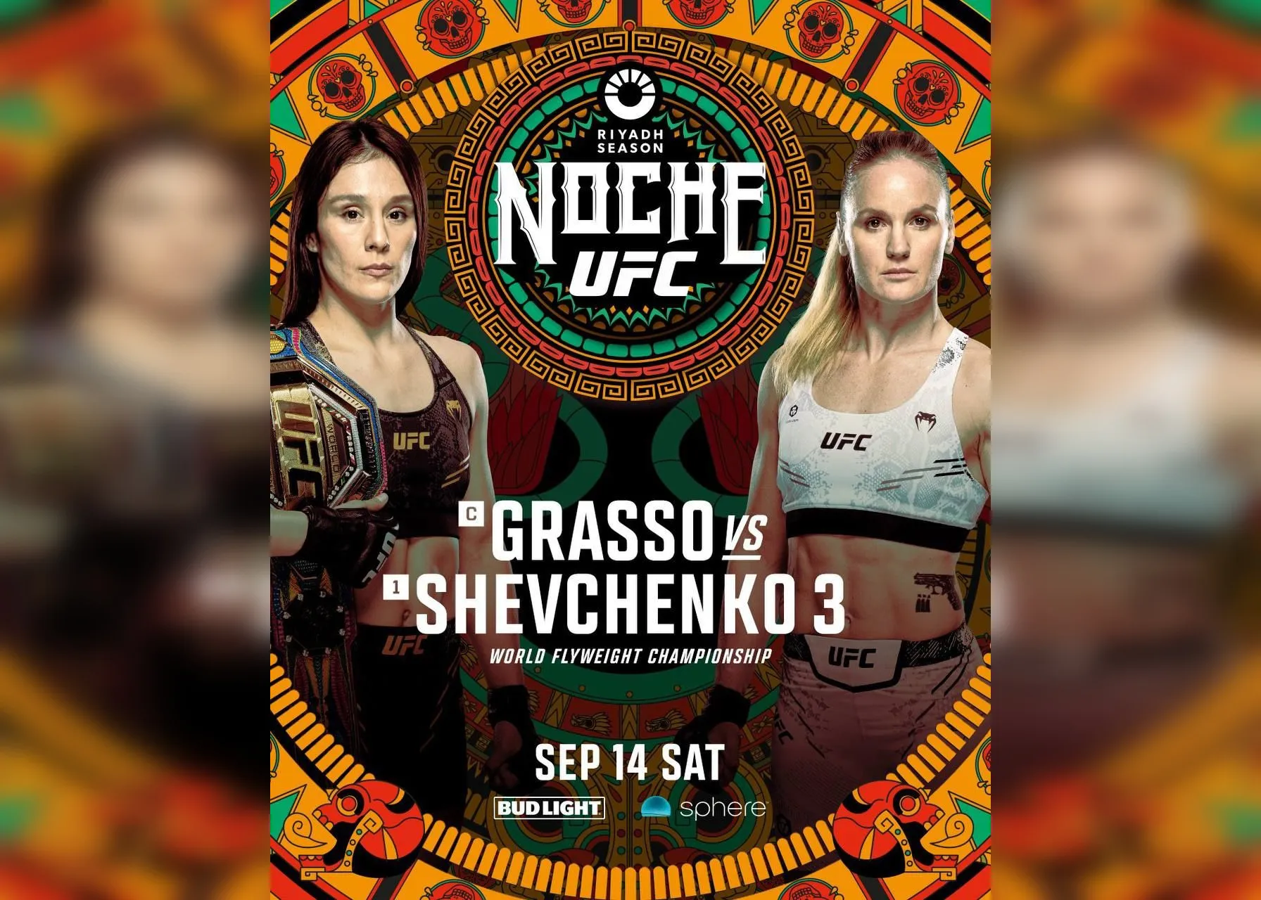 UFC объявила дату второго реванша между Грассо и Шевченко