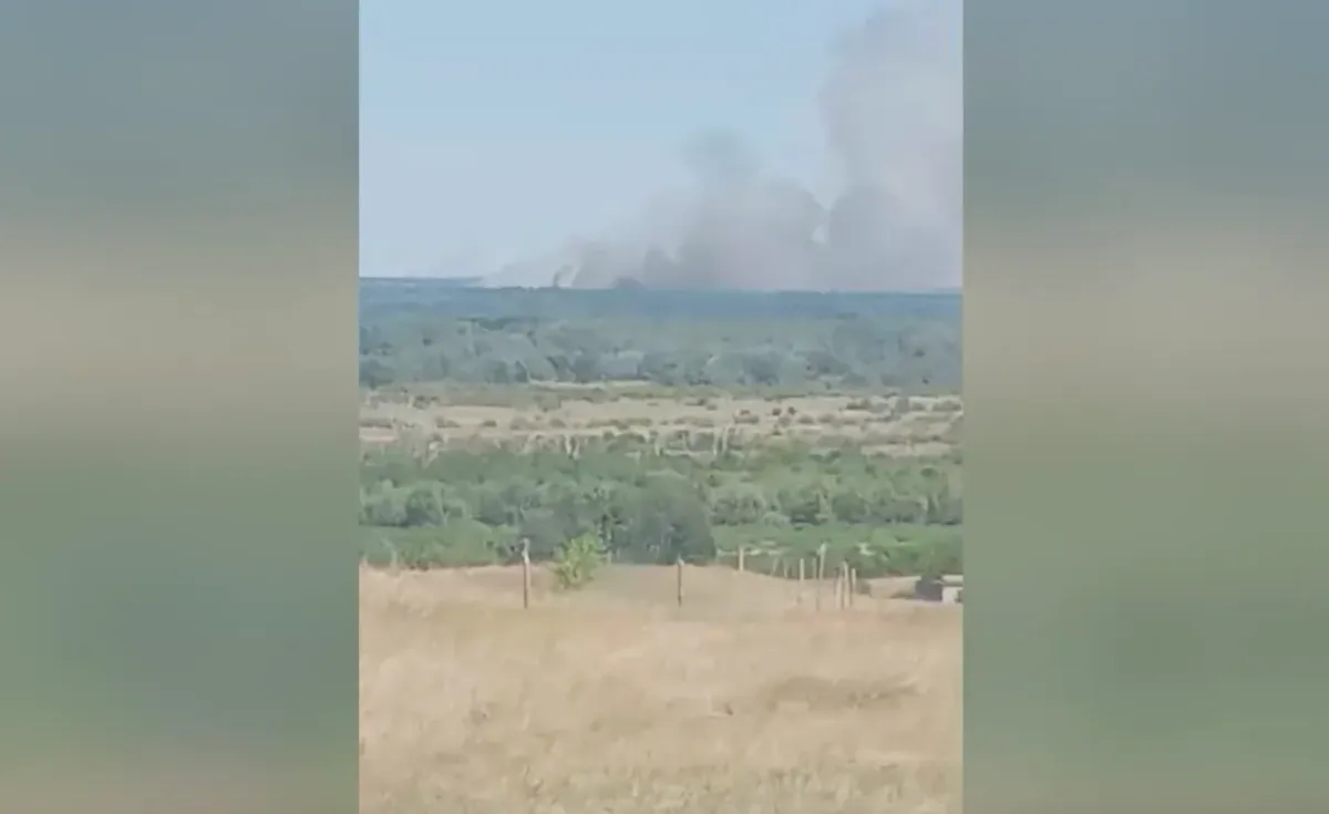 Пожар на месте крушения российского Су-34 под Волгоградом потушен