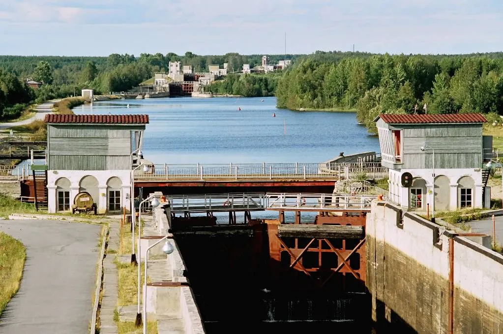 В Карелии размыло перемычку между шлюзами Беломорско-Балтийского канала