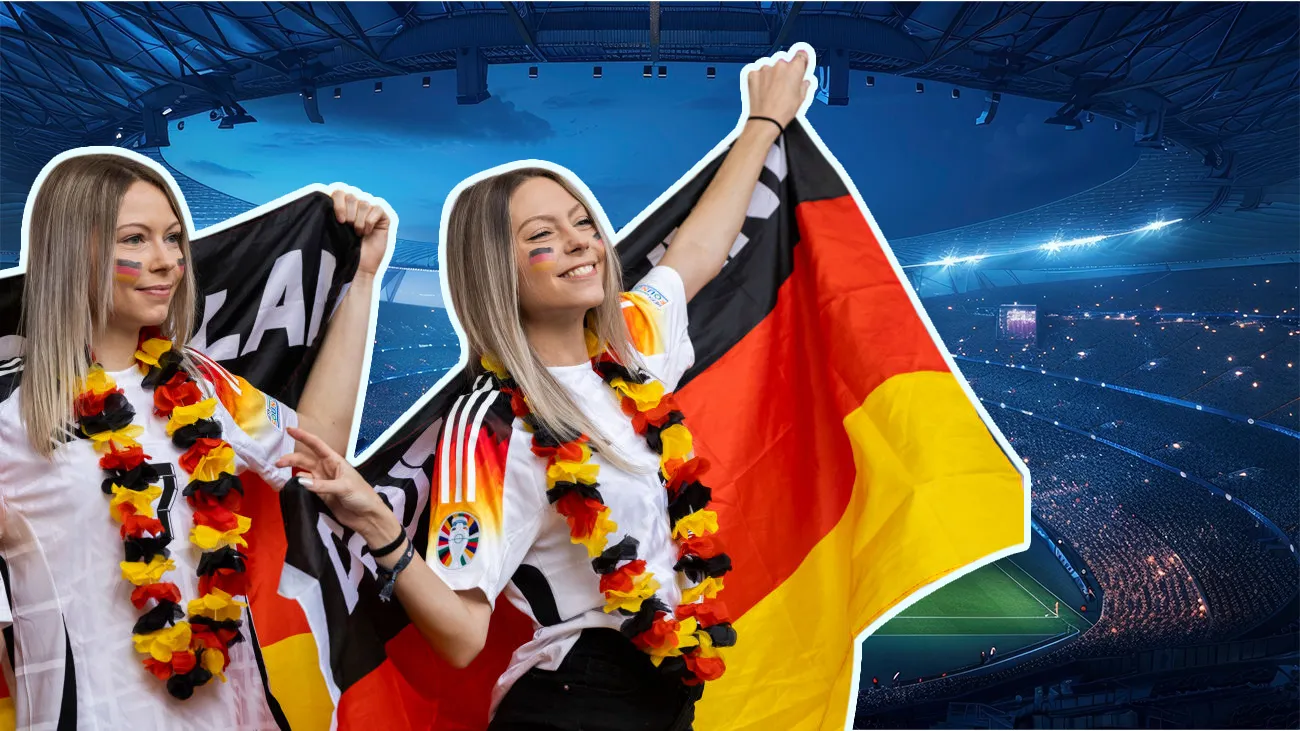 Германия и Испания вышли в четвертьфинал Евро-2024: 10 фото самых красивых болельщиц команд-соперниц