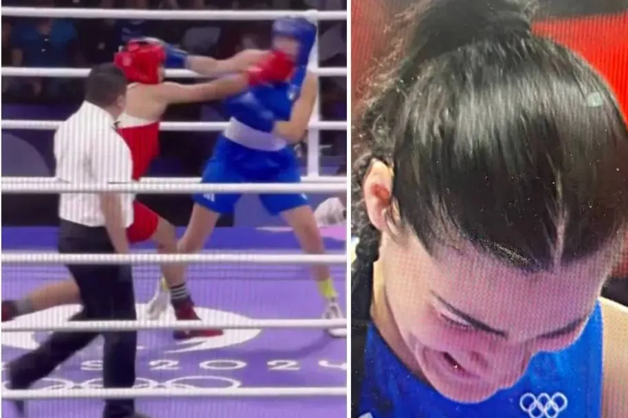 Алжирский боксёр-трансгендер довёл до слёз соперницу за 46 секунд