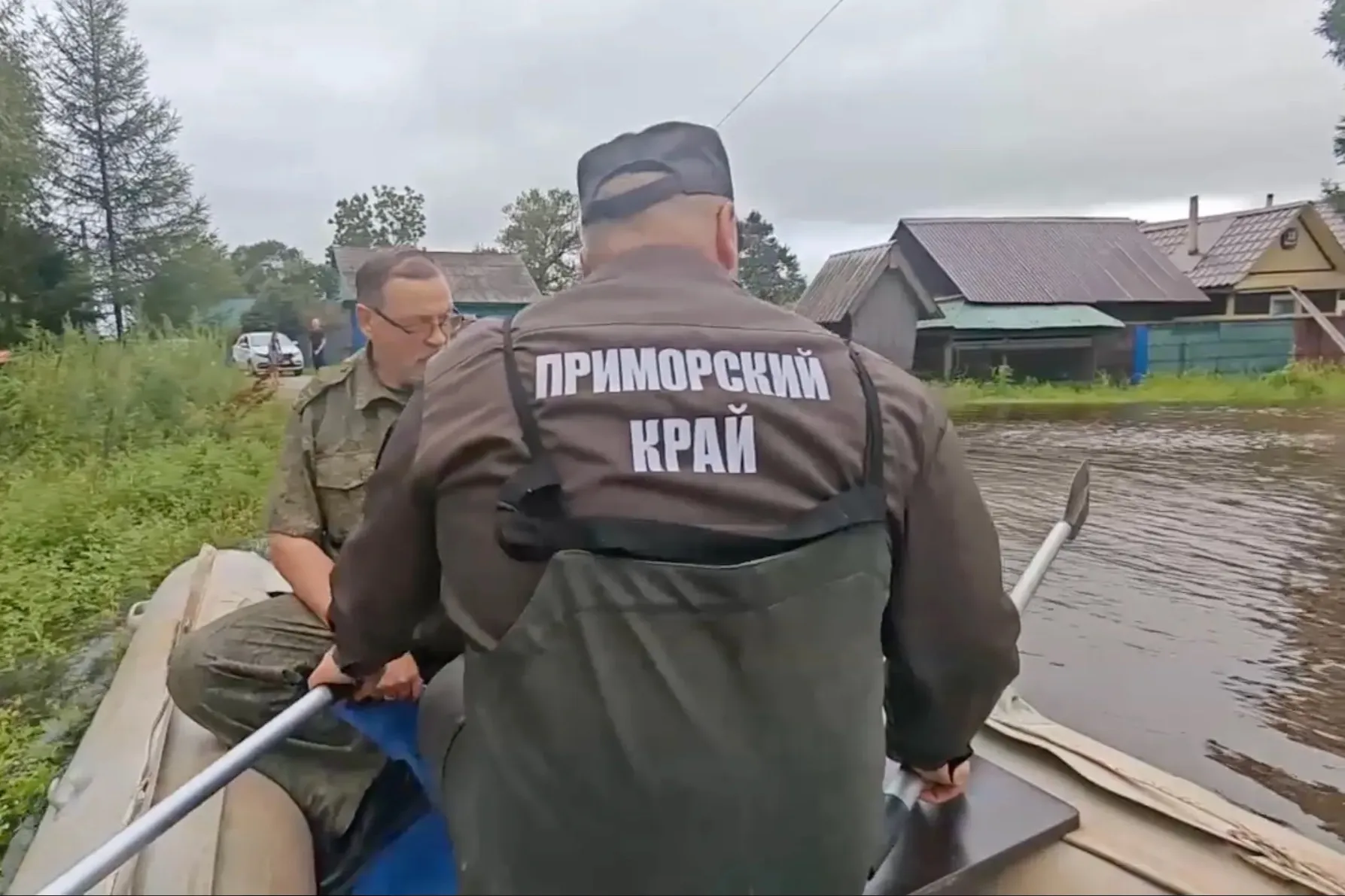 В приморском Дальнереченске прорвало дамбу, готовится эвакуация граждан