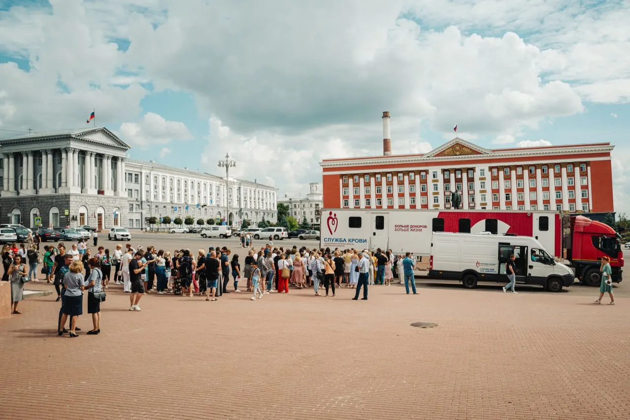 Неравнодушные куряне пополнили запас донорской крови на 150 литров