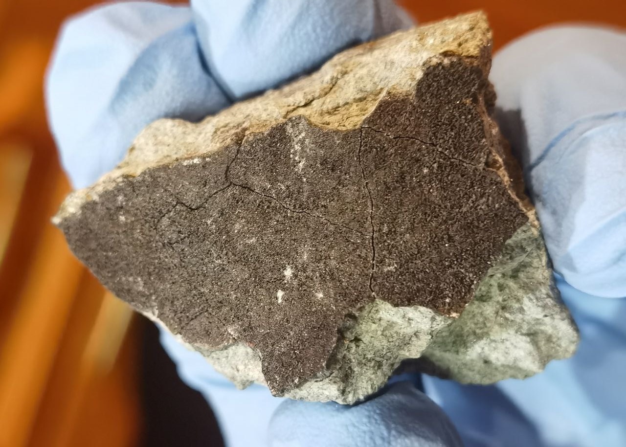 Учёные нашли и показали обломки метеорита с зелёным «хвостом‎», пролетевшего над Москвой