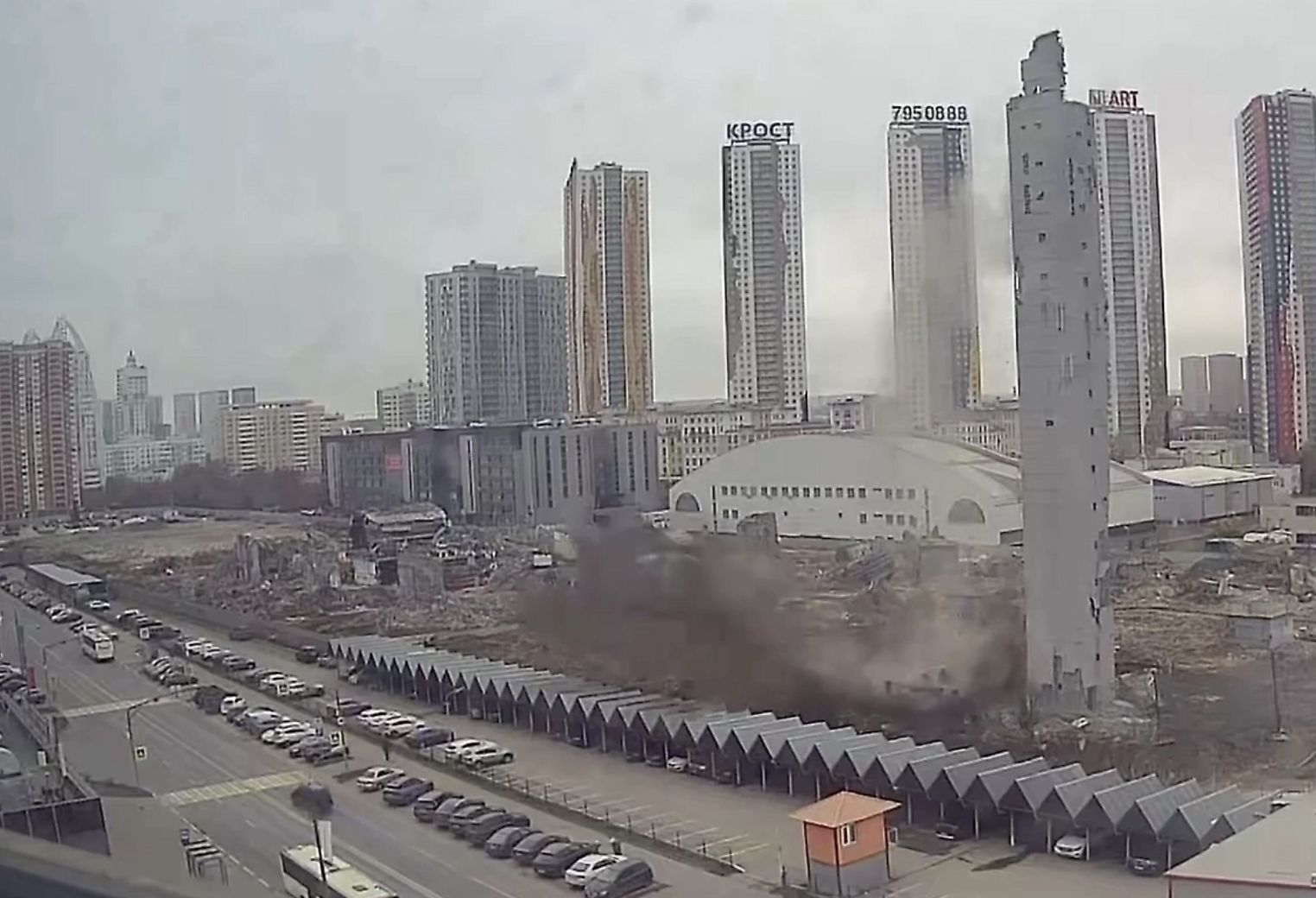 Задержан подозреваемый по делу об обрушении «Снежкома» в Красногорске