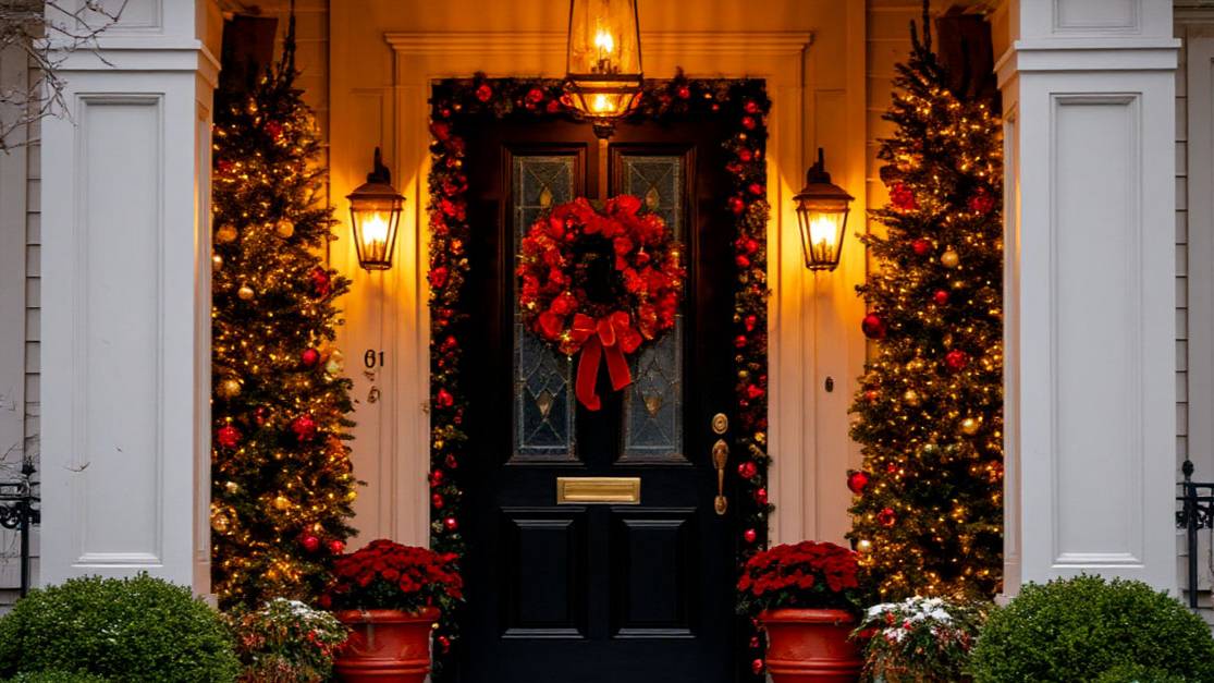 Россиян предупредили о штрафах до ₽15 тысяч за украшение подъездов к Новому году