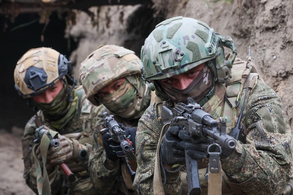 Бойцы «Центра  зачистили 49 домов в городе-спутнике Красноармейска