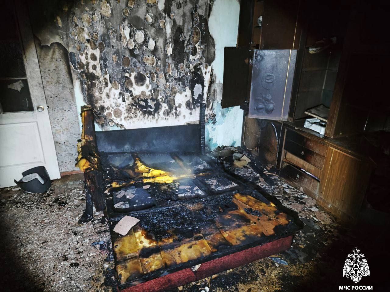 Трое детей госпитализированы после пожара в Улан-Удэ