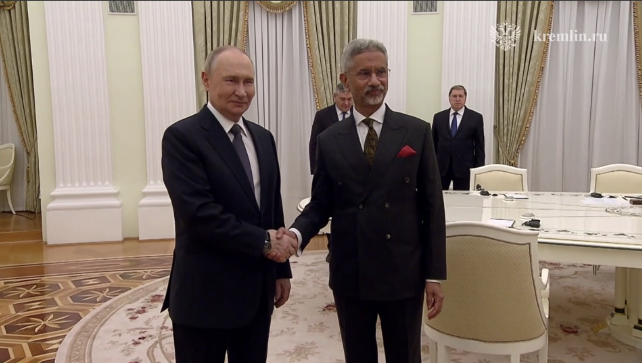 Putin se je v Kremlju srečal z indijskim zunanjim ministrom Džajšankarjem