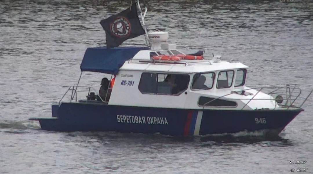 Катер с флагом ЧВК «Вагнер» прошёл у границы Эстонии на Нарве