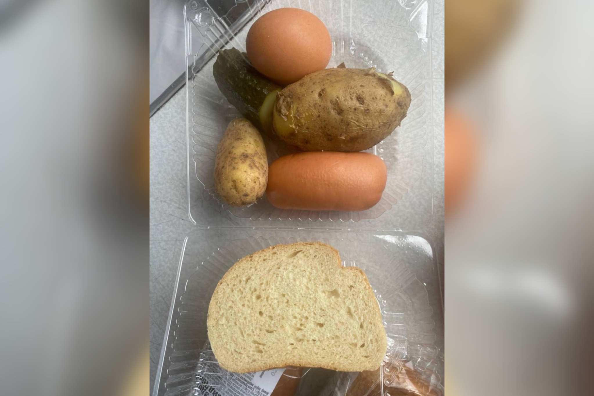 Яйцо, две картофелины и кусочек хлеба: Украинцы назвали позором «обед от Зеленского» раненому бойцу ВСУ
