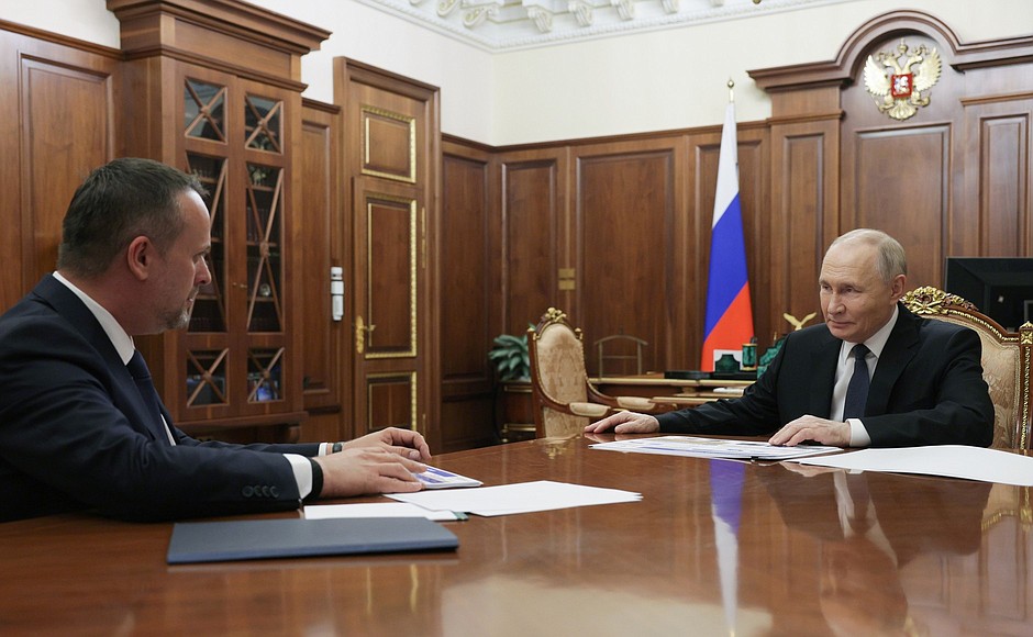 Nikitin Putinu poročal o izvajanju ruskih prometnih projektov